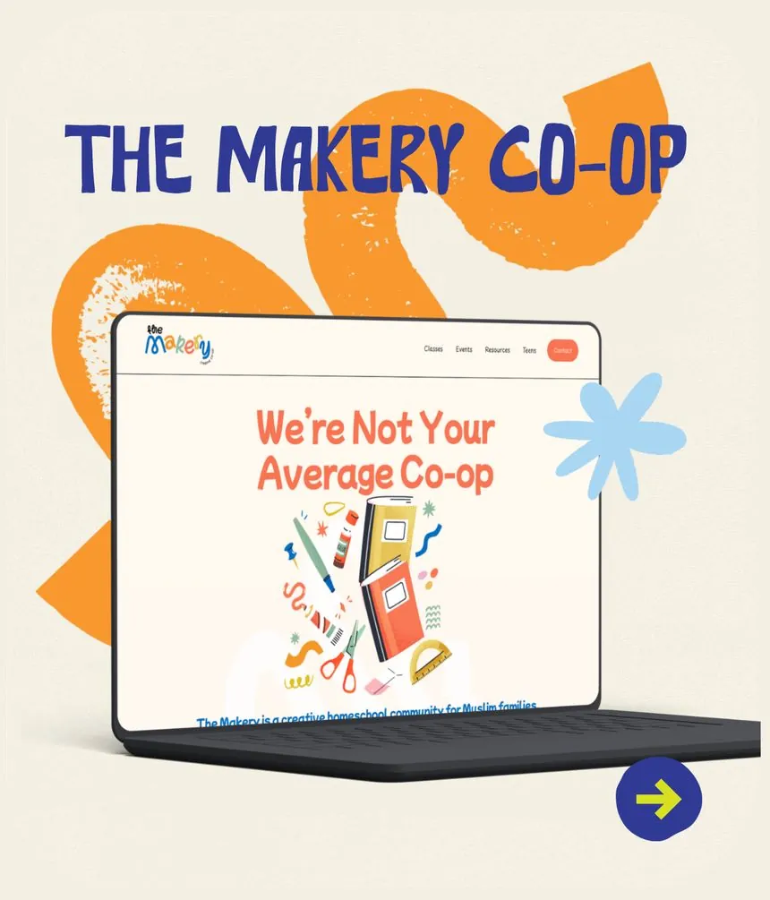 The Makery Co-op website design by Type B Studio